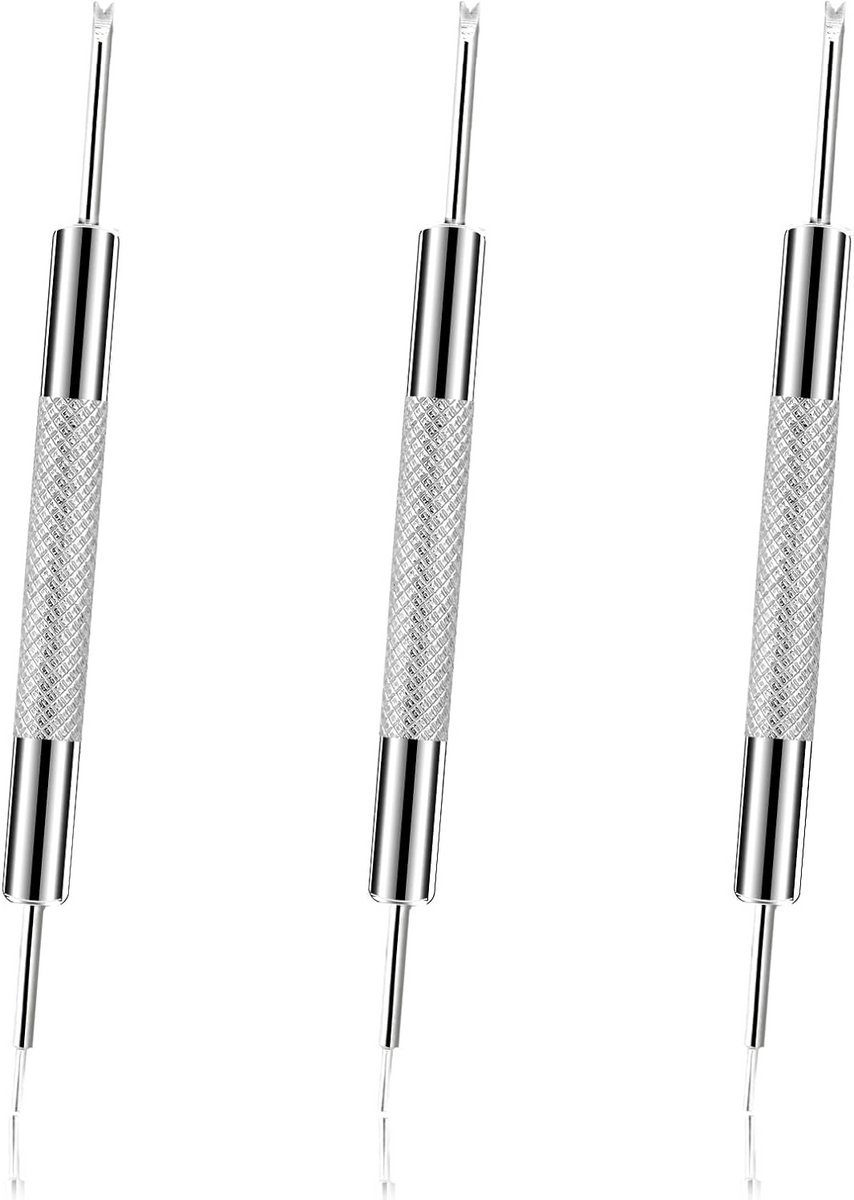 3-delige Set Horlogeband Gereedschap RVS - Veerpen Verwijderaar voor Horlogereparatie