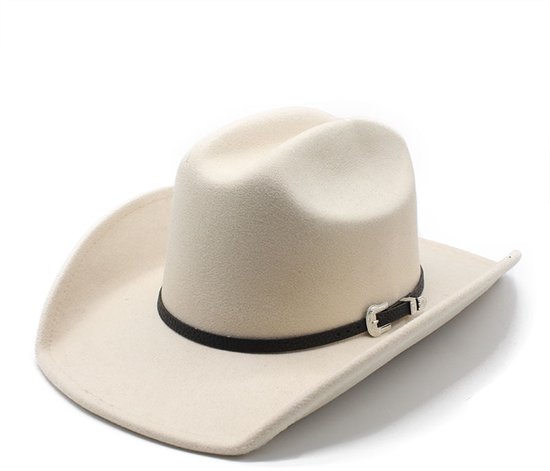 Chapeau de cow-boy Western pour dames/hommes, petit, court, bord large, adapté à la plage, cow-girls, vachers et cowboys.