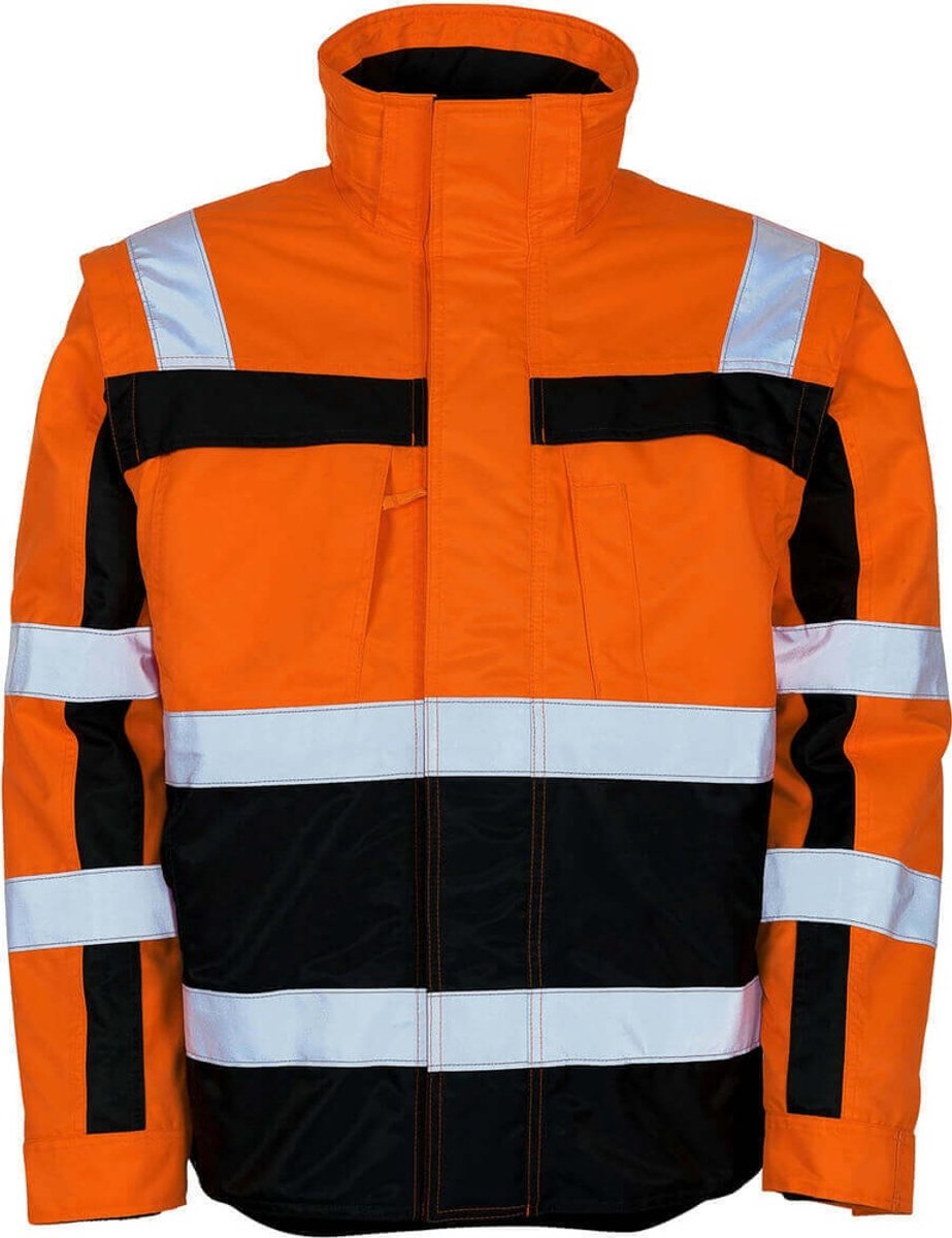 Mascot Safe Compete Winterjas 09335-880 hi-vis /marine Oranje
