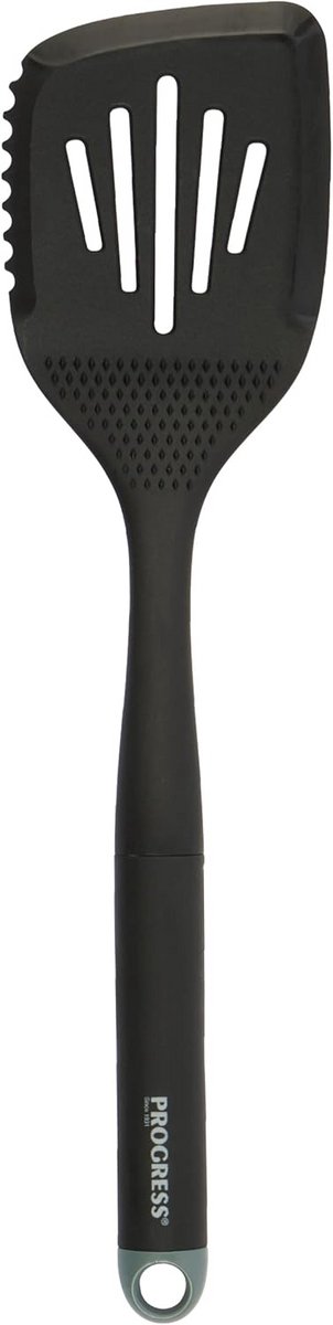 Shimmer slotted spatel multifunctioneel nylon spateltje met soft-touch handvat groen