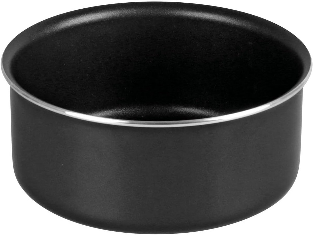 Steelpan van geperst aluminium, Ø 16 cm, anti-aanbaklaag, flexibel, afneembare handgreep, voor alle warmtebronnen, inclusief inductie