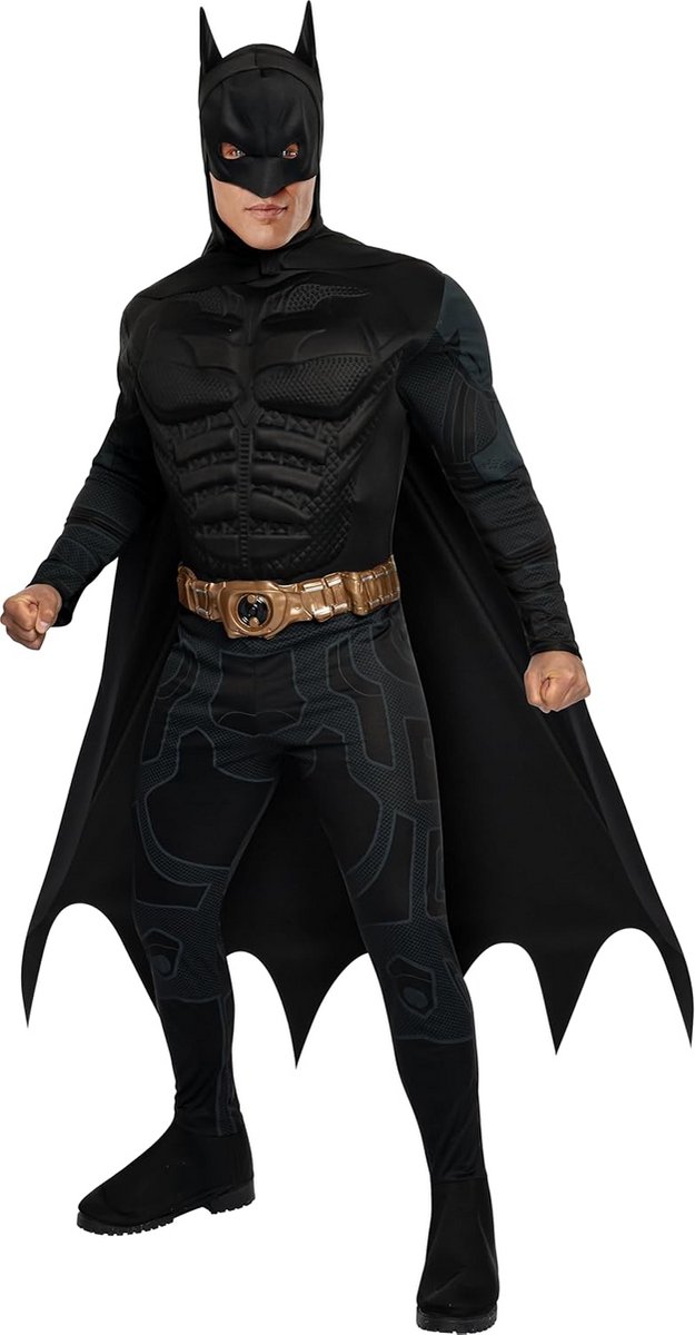 Batman Dark Knight kostuum voor heren - Zwart - Maat M