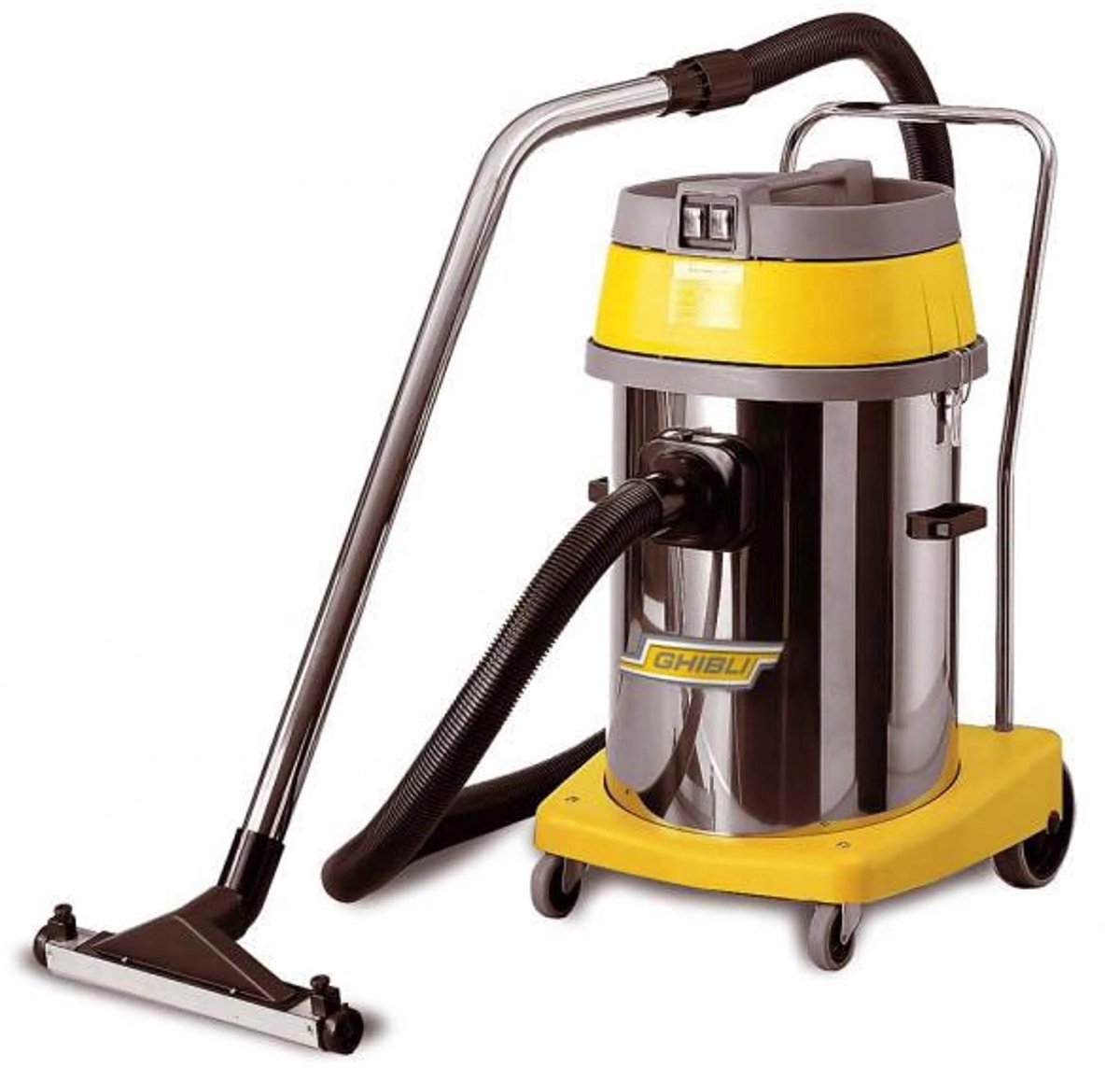 Ghibli AS 60 IK RVS Bouwstofzuiger - 3450W - 80L