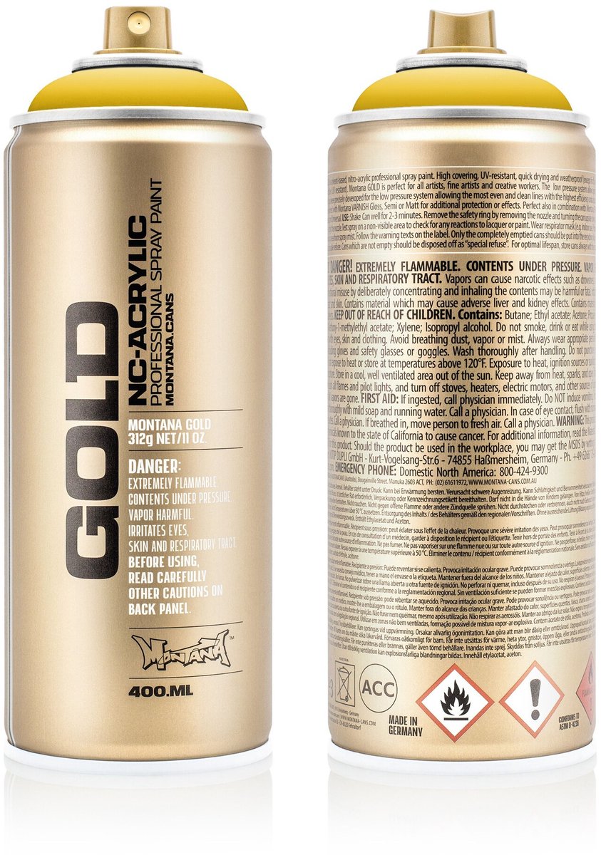 Montana GOLD G1030 Banana spuitbus 400ml