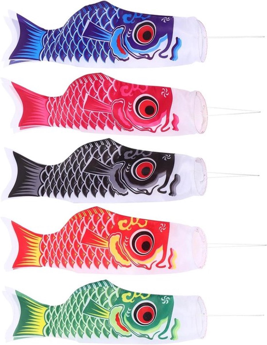 Japanse karpervlaggen vis Koinobori windzak - Japanse kamer decoratie
