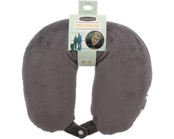 Nekkussen - Comfort - Super Zacht - Velours BuitenzijdeDruk knop - Reis Kussen -