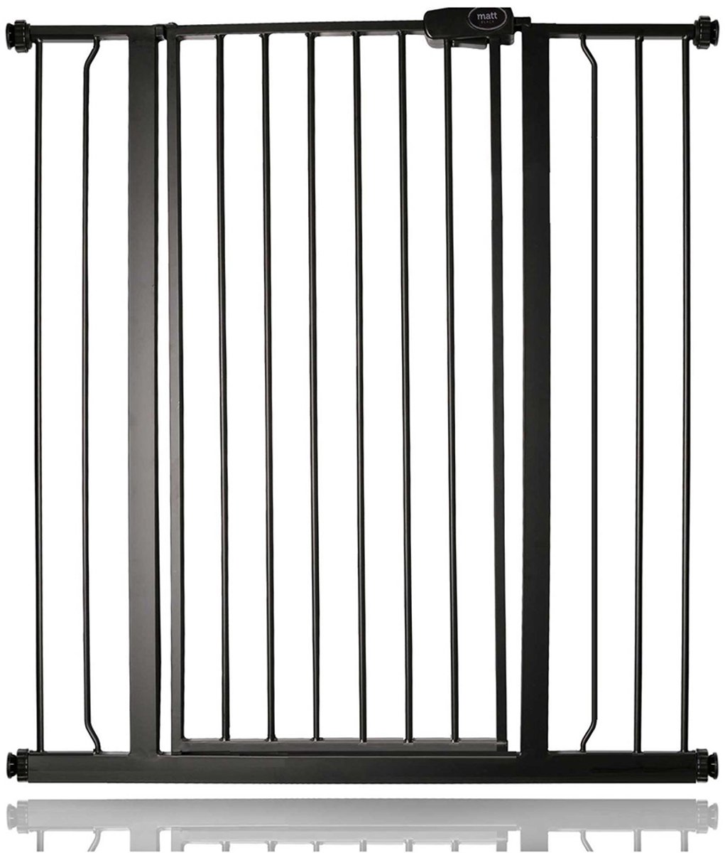 Bettacare Petgate, 94,3cm - 101,9cm, Mat Zwart, Hoog 104cm