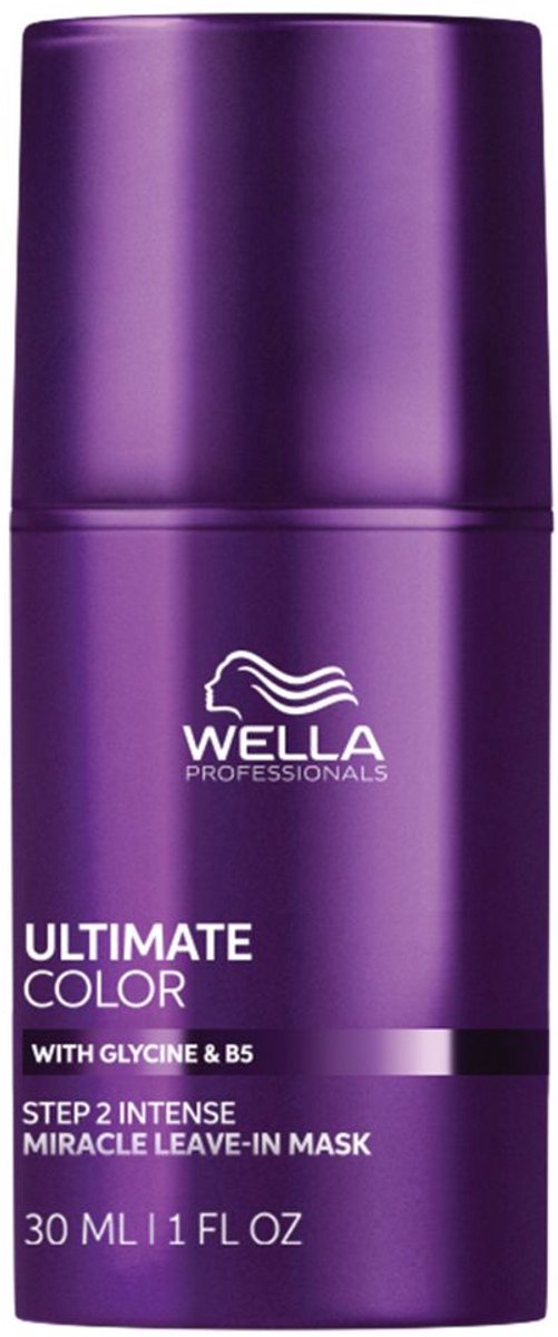 Wella Professionals - Ultimate Color Leave-In Mask - 30ml - Voor Gekleurd Haar