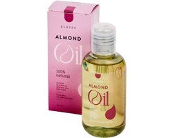 Alaise Amandel Olie - Haarolie - Huidolie - 100% Natuurlijke verzorging voor Huid en Haar - Haarmasker - Make up remover - Vegan - Plantaardige oliën