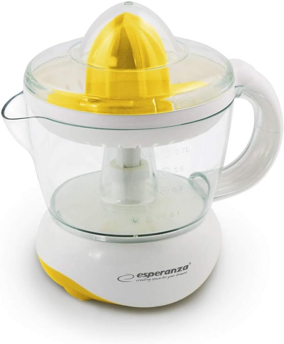 Elektrische citruspers - 0,7 liter - 25 watt - Gele kleur