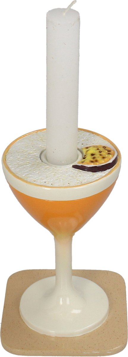 HD Kandelaar Pornstar Martini Geel Polyresin 9,7x9,7x15cm