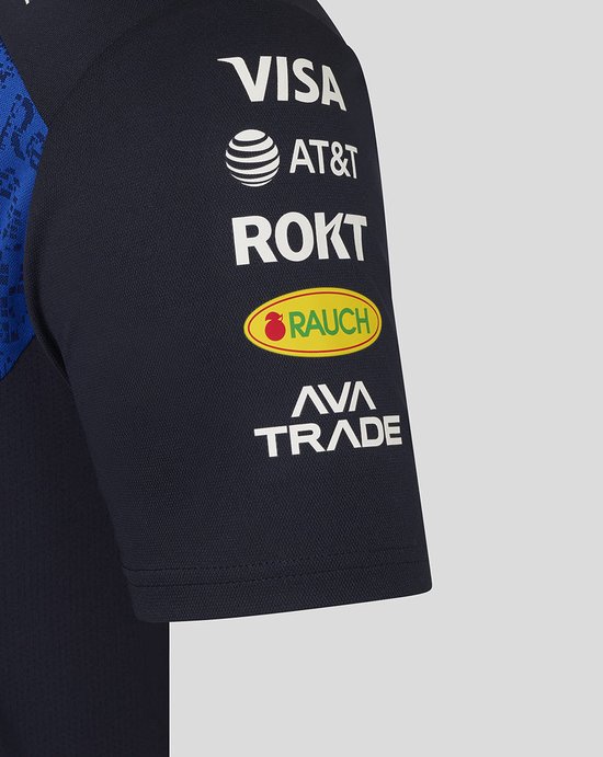 Officieel Oracle Red Bull Racing Teamline shirt 2026 Maat 2XL - Max Verstappen - Isack Hadjar van Merkloos — afbeelding 4