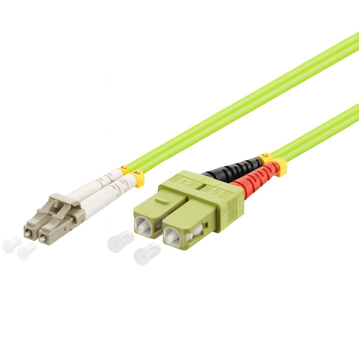 Glasvezelkabel LC-SC OM5 (laser optimized) 15m