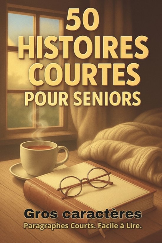 Histoires Pour Sénior- 50 histoires courtes pour séniors - cover