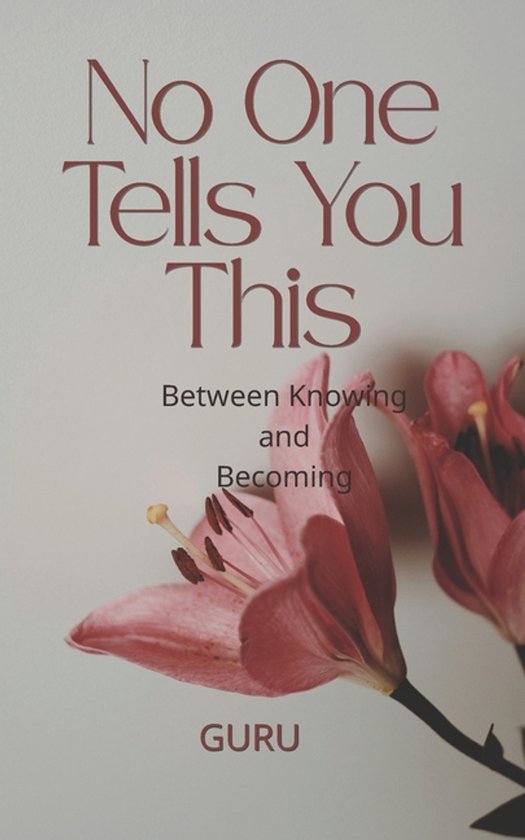 No One Tells You This - cover