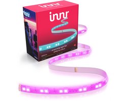 Innr Zigbee Lightstrip 3m, geschikt voor Philips Hue, premium RGBW LED-strip, ultra helder 2200 lm, diep dimbare indirecte verlichting