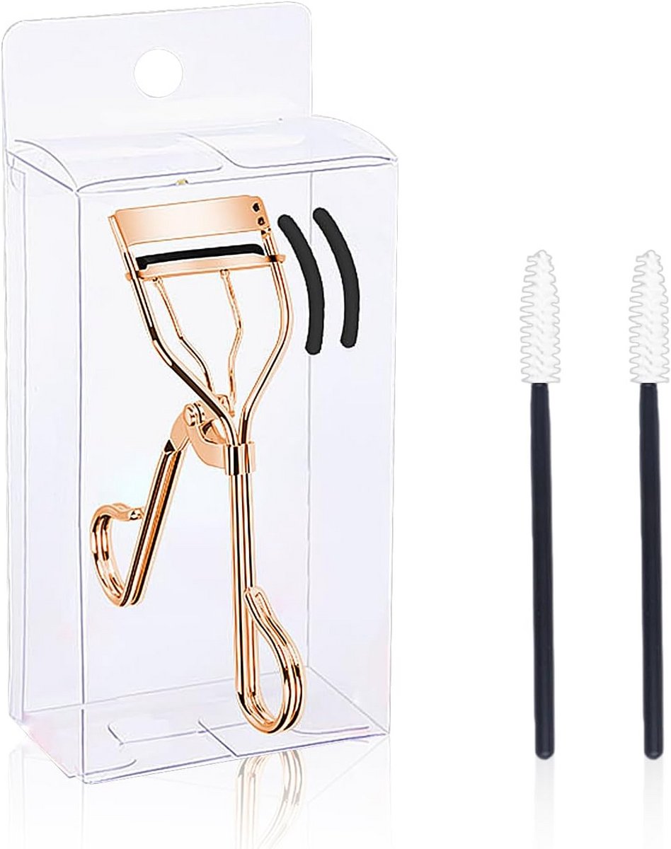 Wimpertang met 2 reservestrips en 2 wimperborstels en pincet