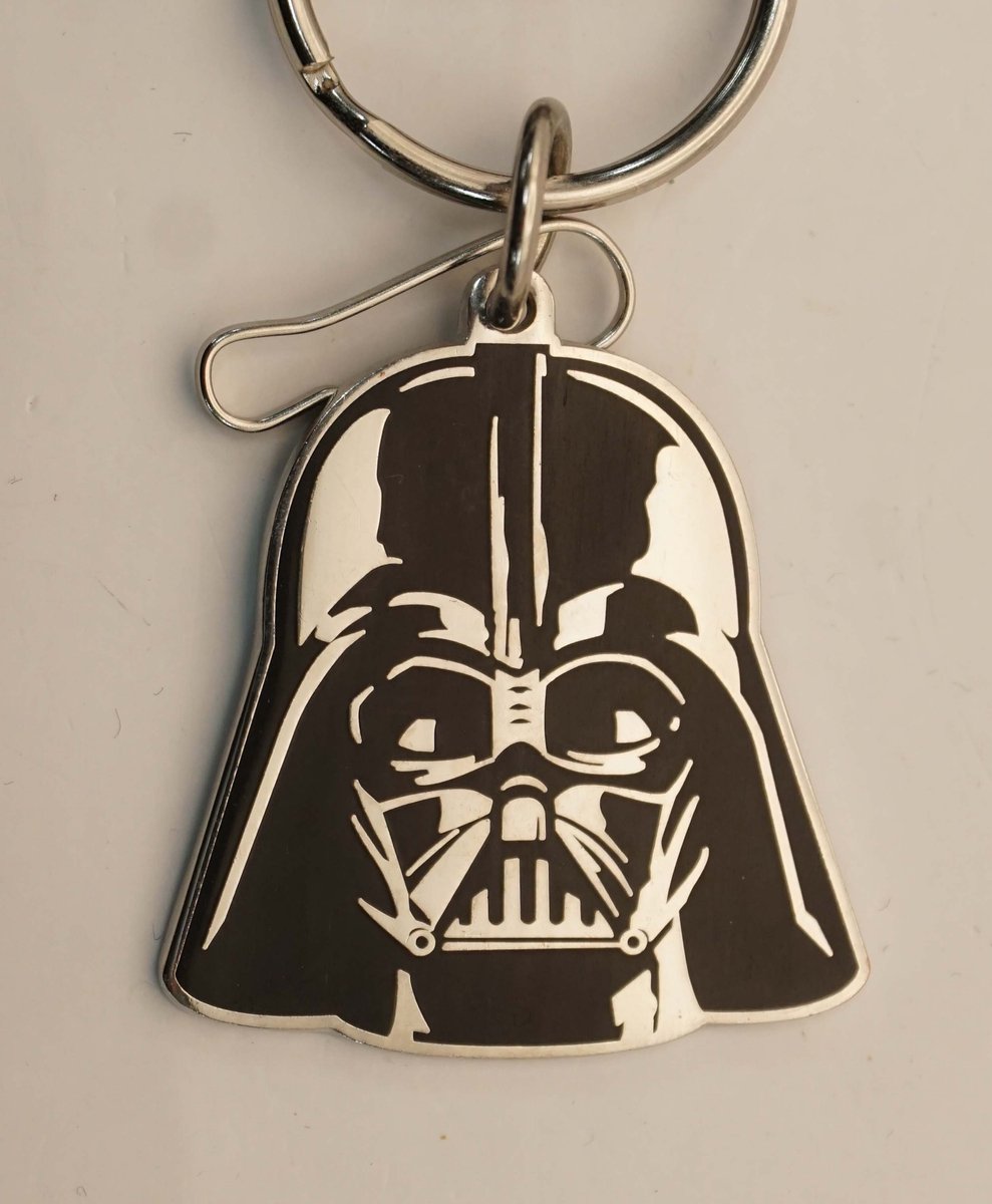 Sleutelhanger Star Wars Darth vader - Star Wars keyring Darth Vader - LICENSED Stars Wars sleutelhangers - Darth Vader ring voor sleutels