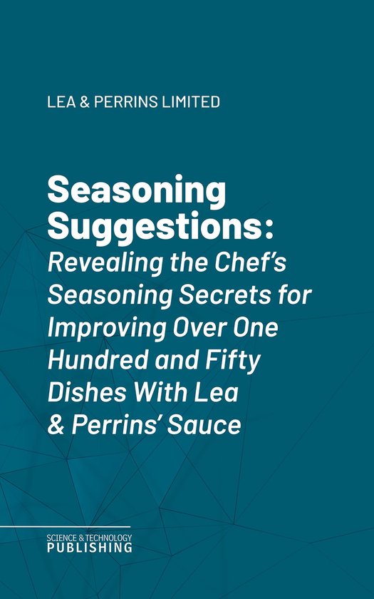 Seasoning Suggestions - cover