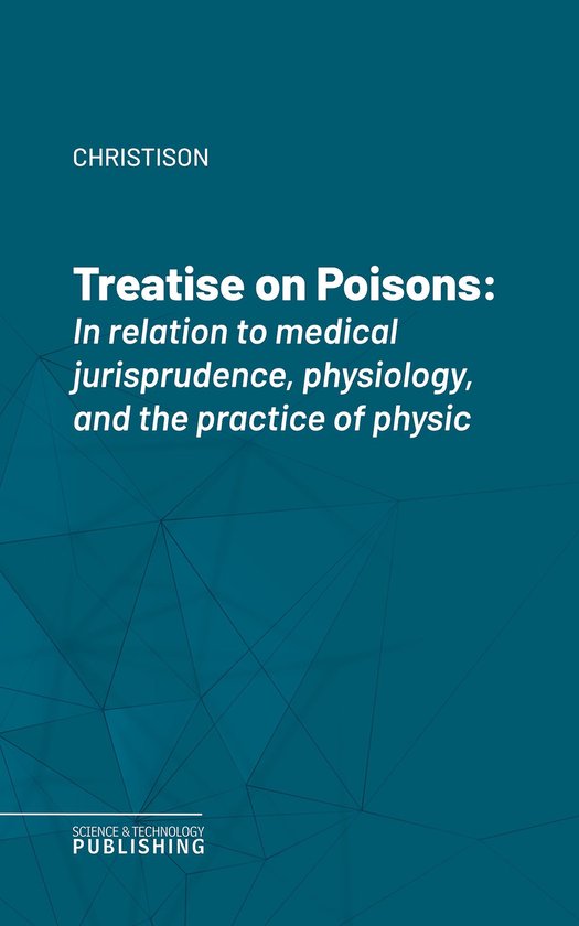 Treatise on Poisons - cover