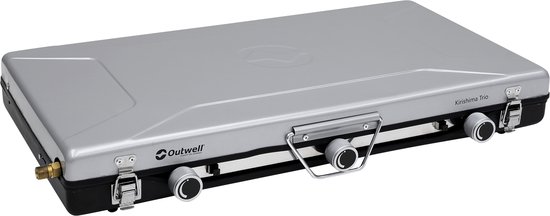 Outwell Kirishima Trio Stove Campingkooktoestel 3 x 1200 W Grill van Merkloos — afbeelding 4