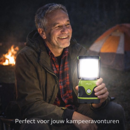 Noodlamp - Noodlamp bij Stroomuitval - Noodlamp voor Oorlog - Noodlamp voor Thuis - lamp - Kampeerlamp - Tentlamp van Internova — afbeelding 3