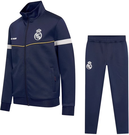 Mbappe Real Madrid Trainingspak - 2025-2026 - Blauw - Kind-140