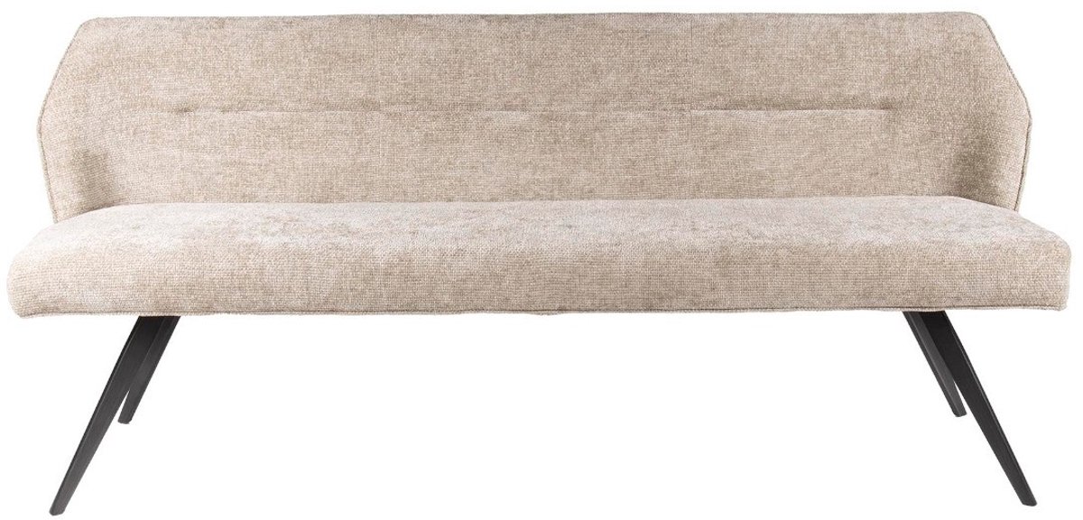 Fraaai - Diego eetkamerbank geweven 188 cm - zand