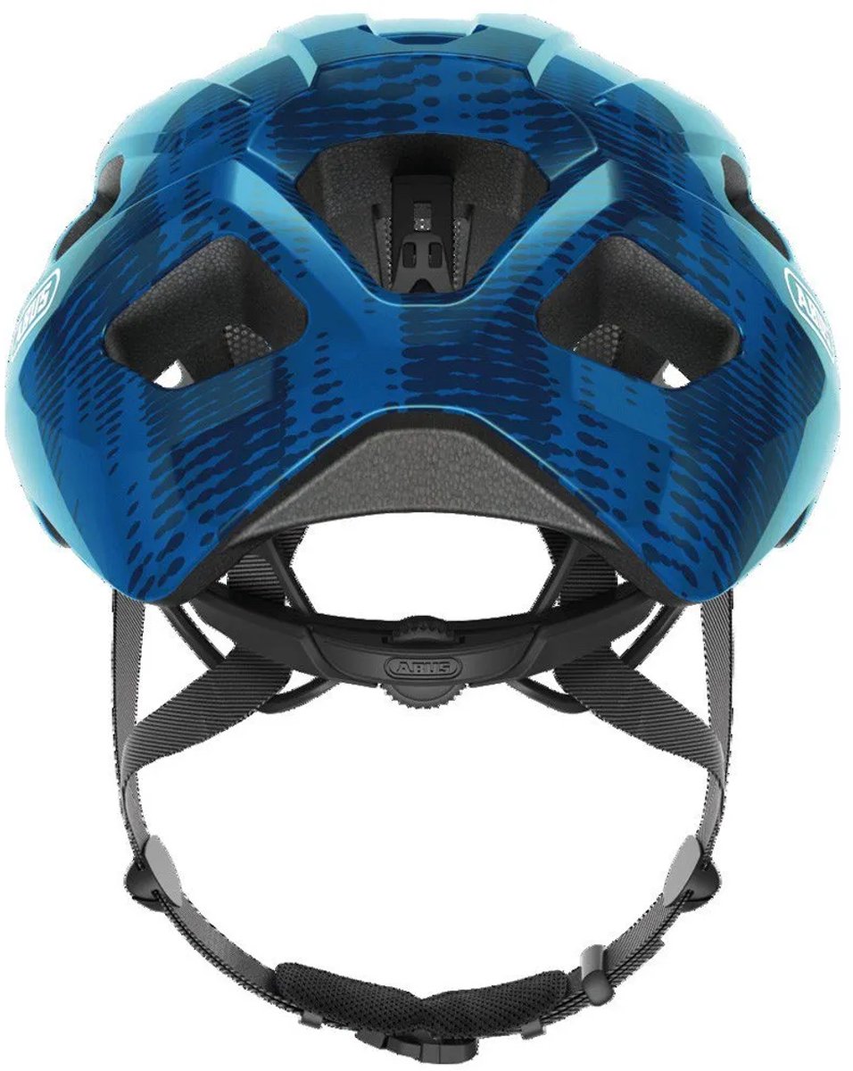 Fietshelm ABUS MACATOR steel blue L - 58-62 cm - blauw - Geschikt voor gebruik op elektrische fietsen - stadsfietsen - 360 g – foto 3