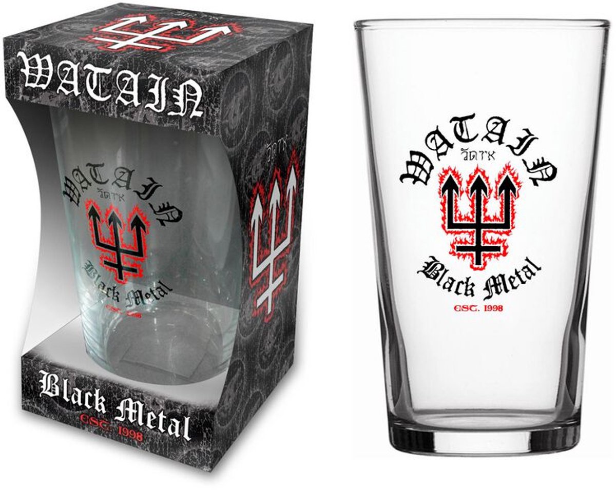 Watain Est. 1998 Unisex Bierglas - helder - Standard