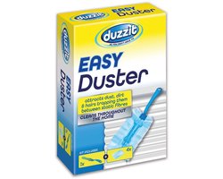 Duzzit Easy Duster - Statische stofdoek - Inclusief handvat + 5 navullingen 1 stuk