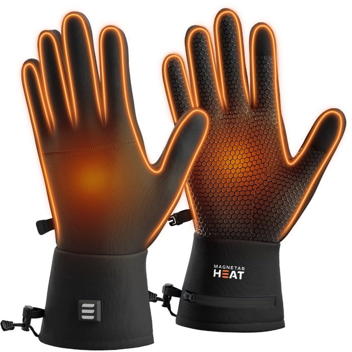 Verwarmde handschoenen – oplaadbaar – met accu…