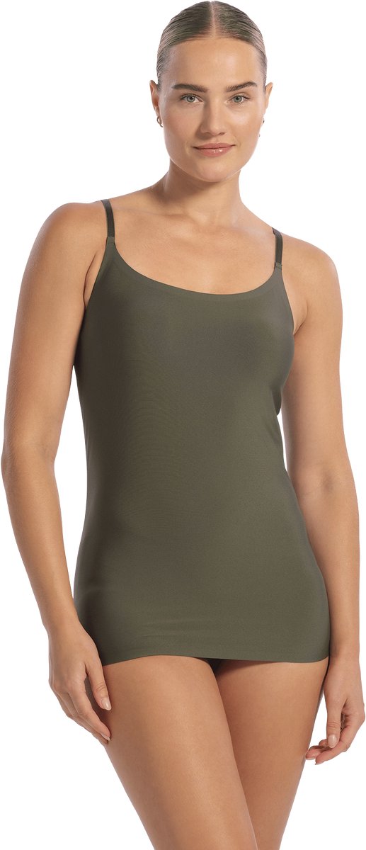 Ten Cate Secrets spaghetti top forest mist voor Dames | Maat S