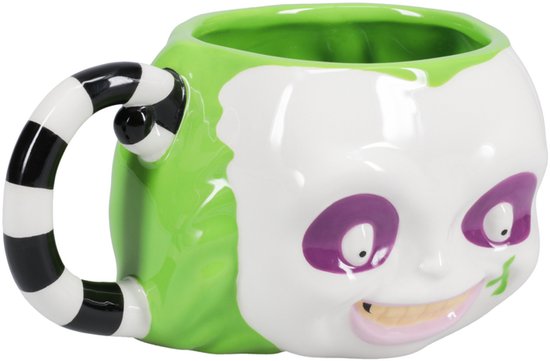Beetlejuice - Beetlejuice Hoofd Vormige Mok 300ml van $ — afbeelding 3