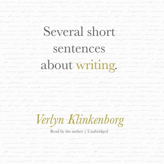 Several Short Sentences about Writing - cover