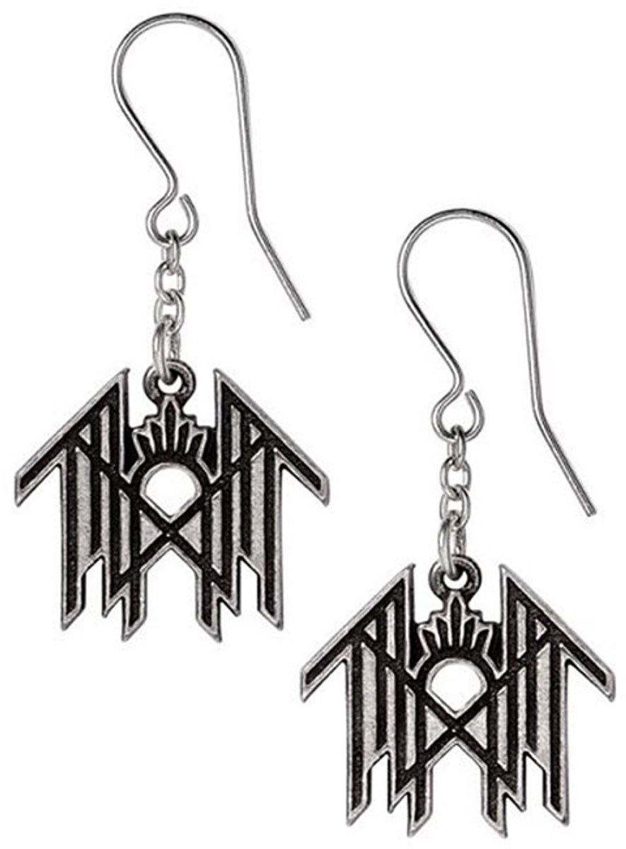 Sleep Token Logo Unisex Oorbellen - zilverkleurig - Standard