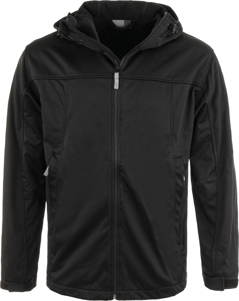 Softshell-jas voor heren Promodoro Hoody-jack zwart - XL
