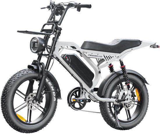 QmWheel S20 Pro - Fatbike - Nardo Grijs - Hydraulische Remmen van QmWheel — afbeelding 2
