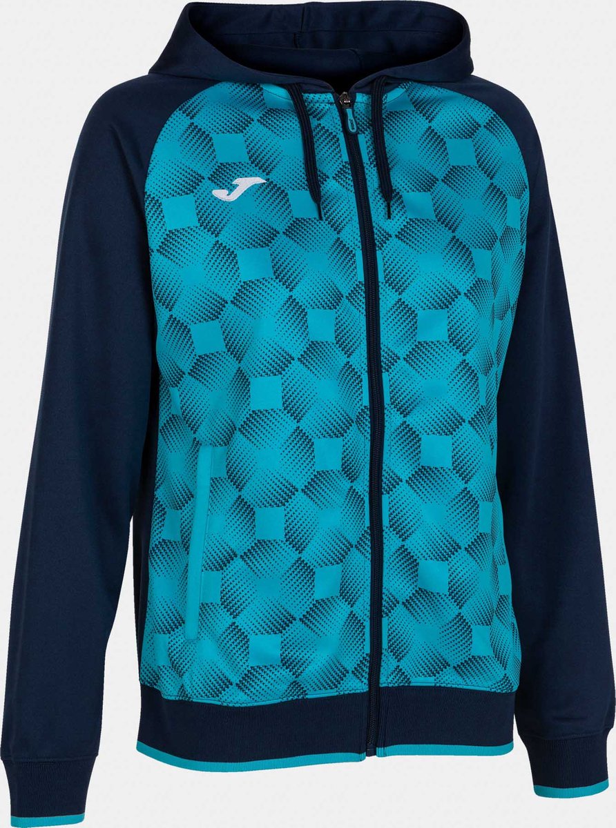 Joma Supernova Iii Sweatshirt Met Rits Blauw S Vrouw