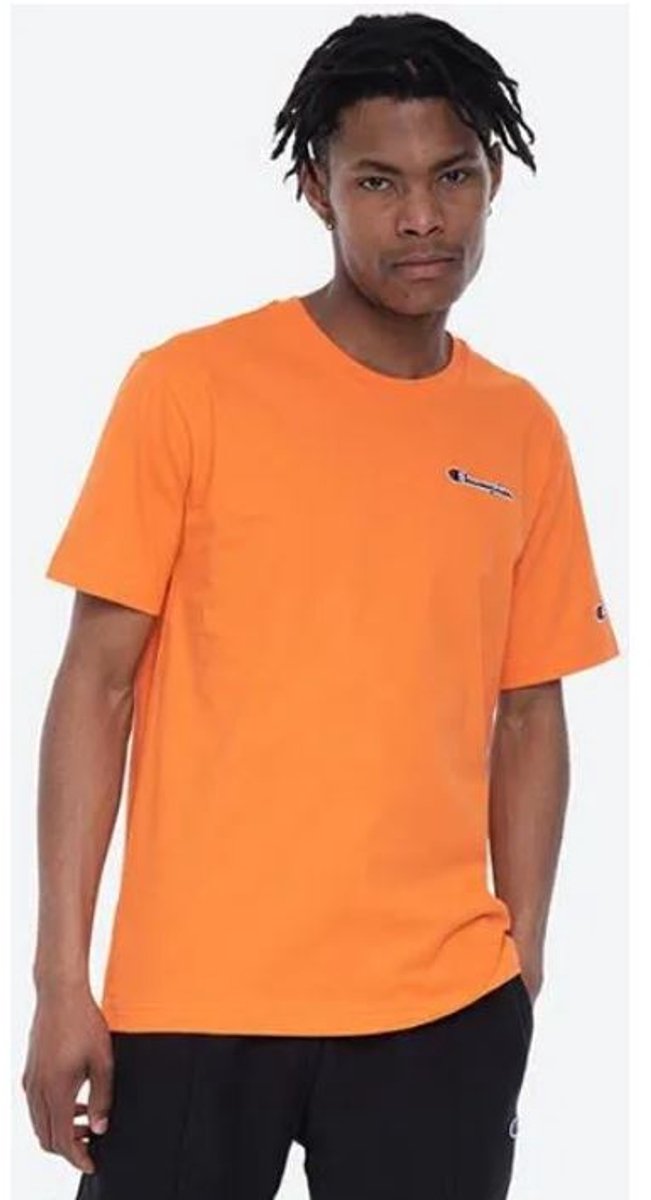 Heren Champion Hoodie Heren Oranje