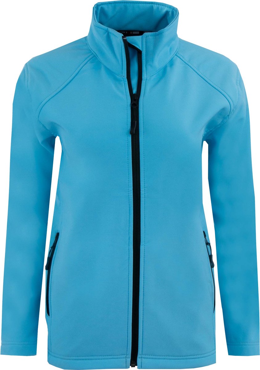 Softshell damesjack Uniwear Turquoise Turquoise - S