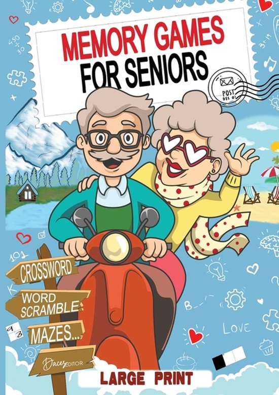 Memory Games For Seniors - cover