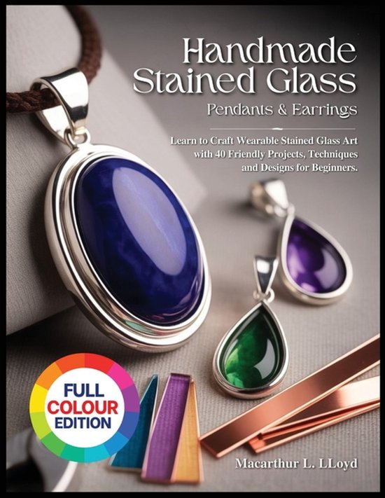 The Stained Glass Mastercraft- Handmade Stained Glass Jewelry Pendants & Earrings