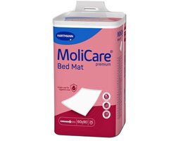 Hartmann Molicare Premium Bed Mat 7 gouttes 60 x 90 cm - 1 paquet de 25 protections