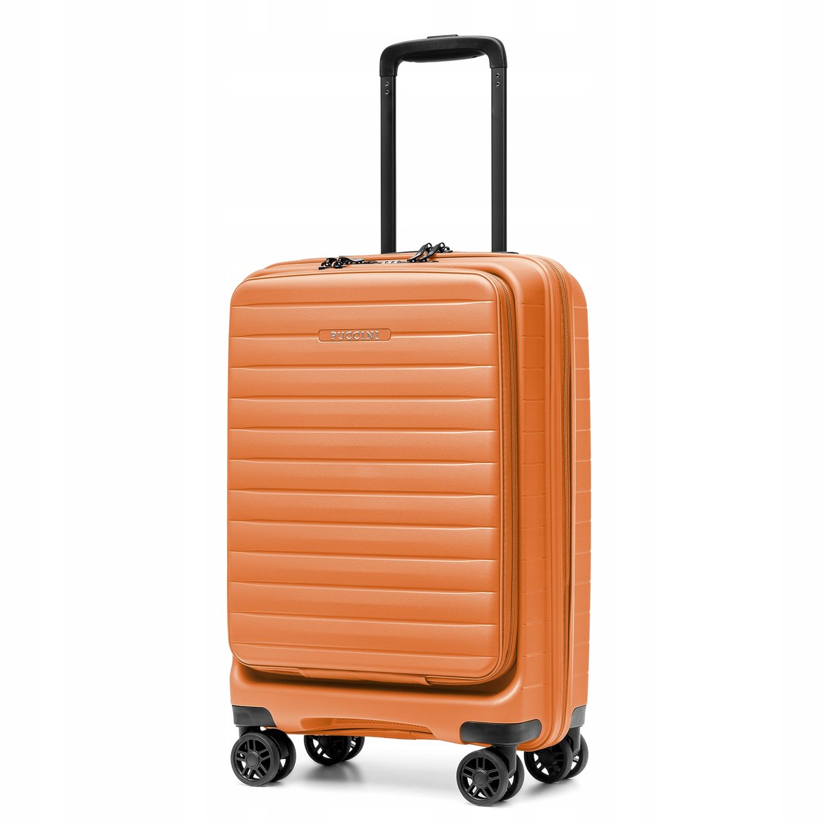 Puccini PP028C-9 Oranje Handbagage Koffer met Laptopvak