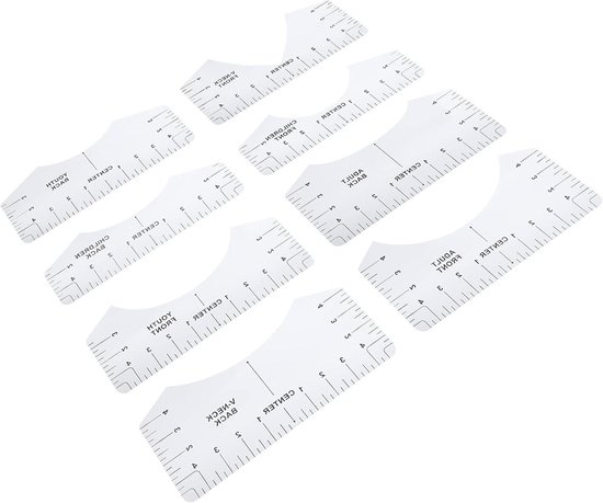 Blokhut Quilt Liniaal Transparant Acryl Quilt Liniaal Blokhut Trim Tool | NL