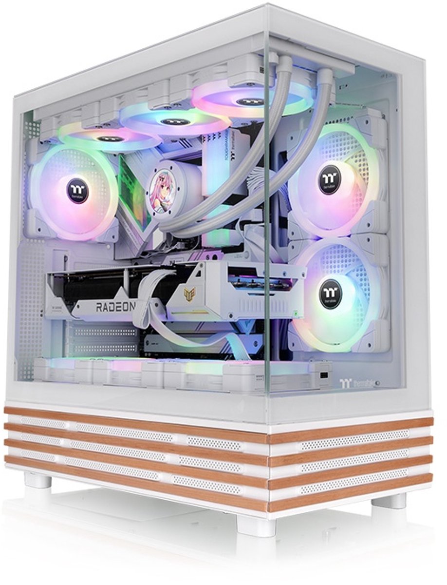 Thermaltake View 270 Plus WS ARGB Snow Midi Tower Wit