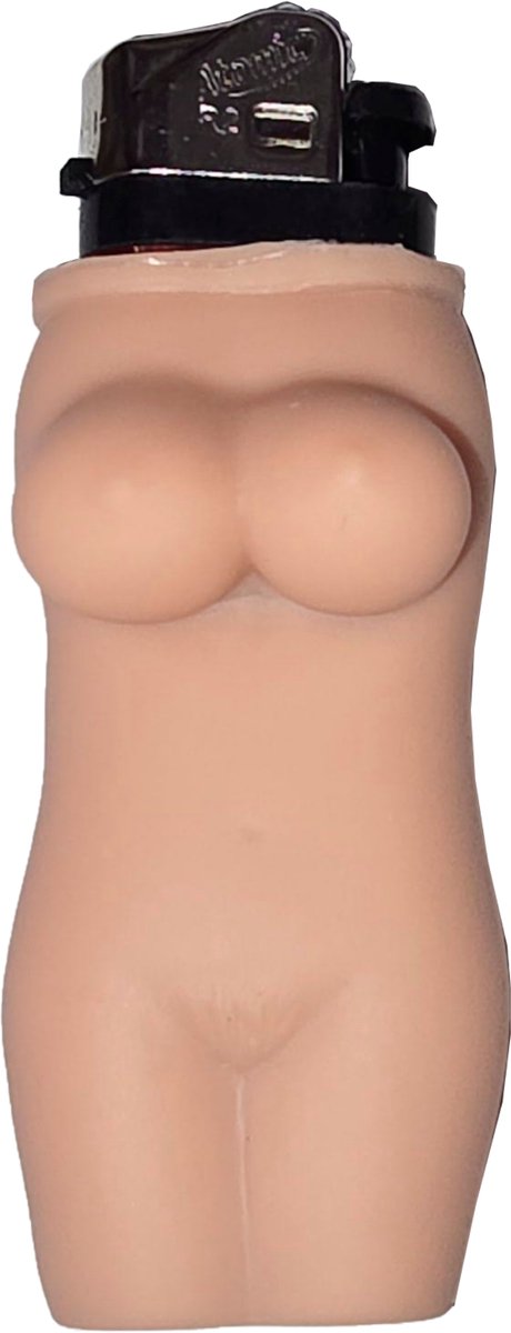 Humoristische Aansteker met Vrouwelijk Torso – Ondeugende Gadget voor Feestjes & Cadeaus