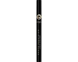 L'Oréal Paris Haute Precision Eyeliner - Noir Silk - 0,01mm Veerkrachtige Felt Tip Liner - Zwart