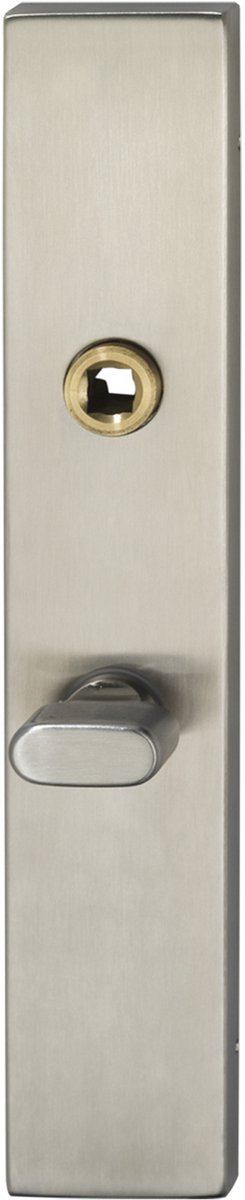 Impresso schild WC63/8 - vierkant - verdekt - RVS 41 x 226 x 10 mm